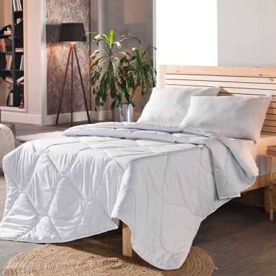Single quilt FESTIVAL MICROFIBER 155x215cm white