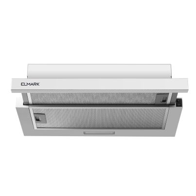 Telescopic wall mounted cooker hood EL-60L03S 400m³/h silver