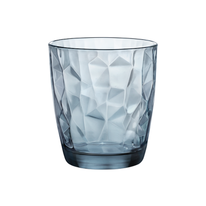 Glass D.O.F DIAMOND 385ml blue