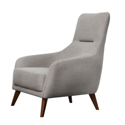 NEED Wing chair CARLA grey/CORMAR PLAIN 5375-01