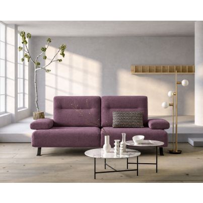 Straight sofa SAMOA DALTON 256/306x112/135x105 Alessia