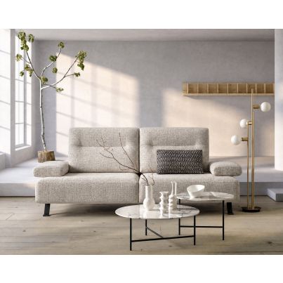 Straight sofa SAMOA DALTON 256/306x112/135x105 Foster