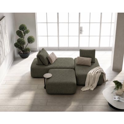 Modular sofa SAMOA MATRIX 220x105x91/160x105x91 Ottoman 105x105x44 Enjoy