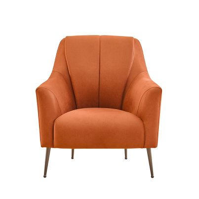 Wing chair MILENA orange 83/82/92cm