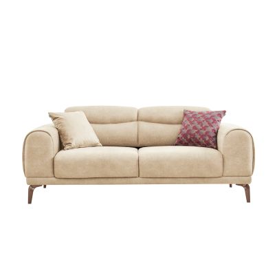 Two-seater sofa MILENA beige 193/95/78cm