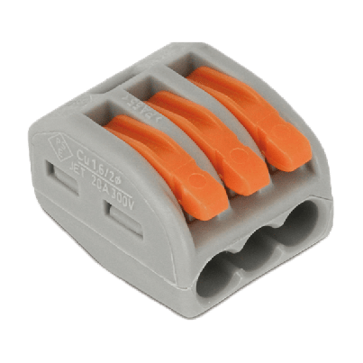 Three conductor terminal block 4.00mm2