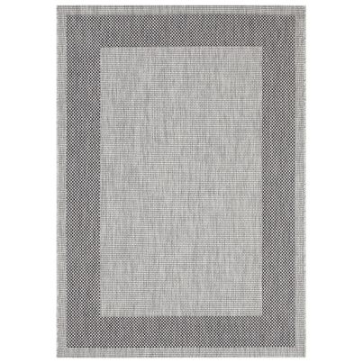 Vivace Carpet FRAME GREY BLACK 160x230cm