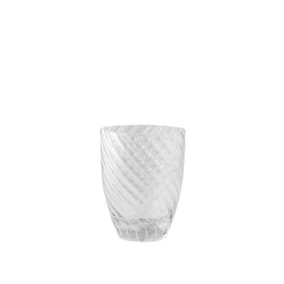 Water glasses Vertigo tumbler 380ml 6pcs. clear/white