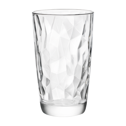 Glass Cooler DIAMOND 470ml clear