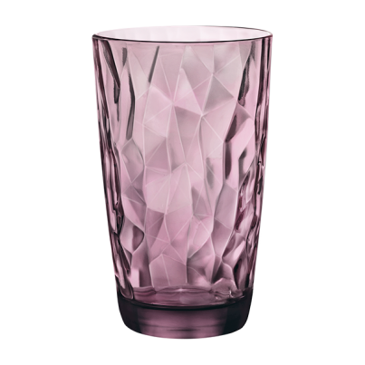 Glass Cooler DIAMOND 470ml purple