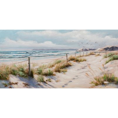 Acrylic painting Sea view! 60x120cm