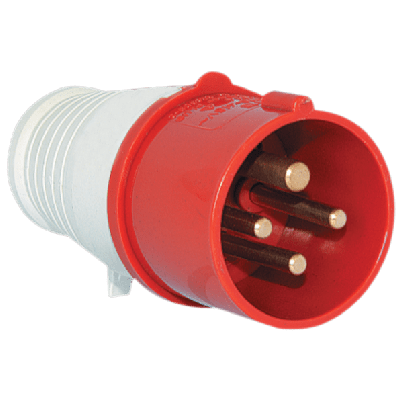 Industrial plugs HT-014 16A IP44 3P+E 400V