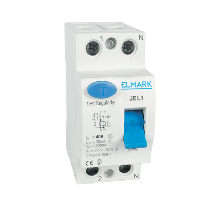 Residual current device JEL1 2P 16A/30mA