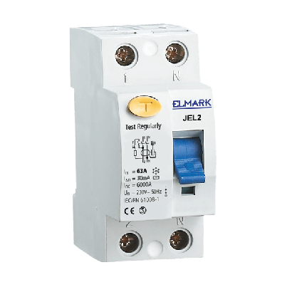 Residual current device JEL2 2P 63A/100mA SigmA