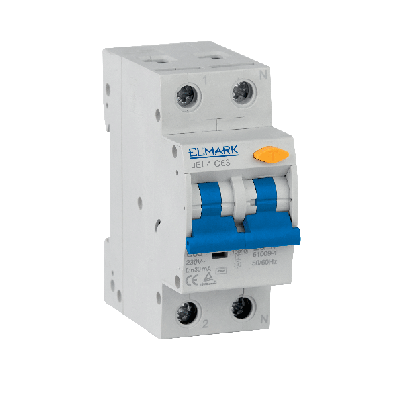 Combined residual current device JEL4 6kA 32A/30mA