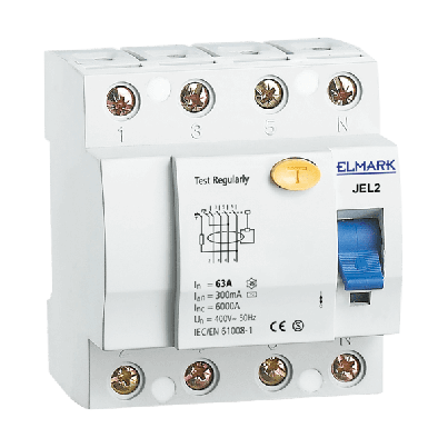 Residual current device JEL2 4P 25A/300mA SigmA