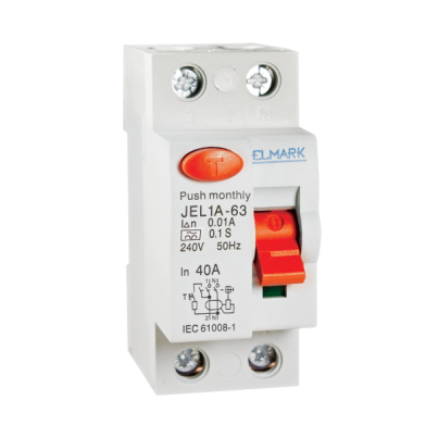 Residual current device JEL1A 2P 10A/30mA