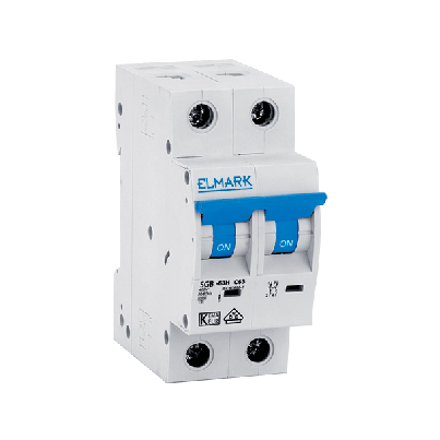 Miniature circuit breaker C62N 2A 2P 6kA Curve C