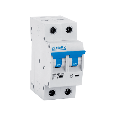 Miniature circuit breaker C62N 32A 2P 6kA Curve B