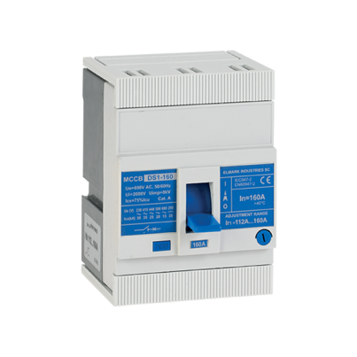 Moulded case circuit breaker DS1-160 100A 3P 690V Adjustable type