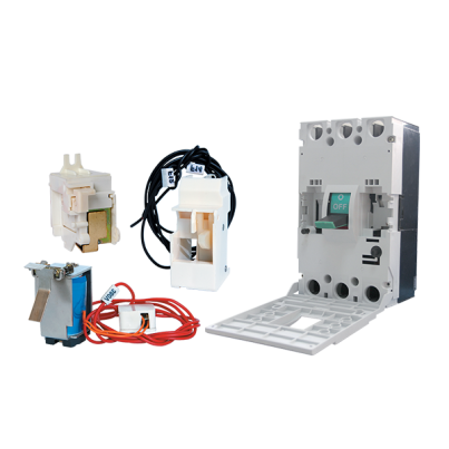 Moulded case circuit breaker DS1 MAX-400/400 400A 3P 230V with mounted MN + OF