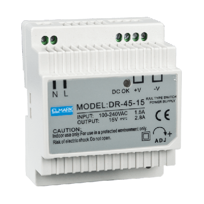 DR-45-15 power supply 15V output voltage