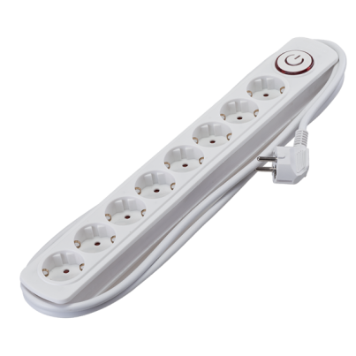 MultIplug eight holes 2M H05VV-F 3x1.5mm2+ key