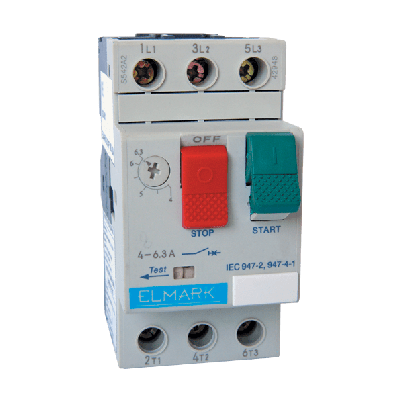 Thermomagnetic circuit breaker TM2-E01 0.1-0.16A