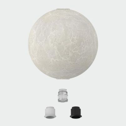 ACB Pipe Slim Glass Lampshade Hazy White