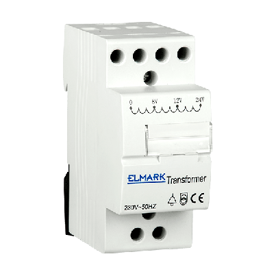 Bell transformer for DIN-rail 8/12/24AC