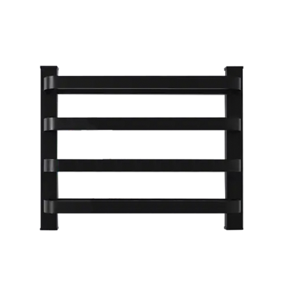 EL-ETR75 electric wall tower rack 75W, black