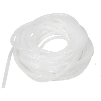 Spiral for cable 10X12 transparent PVC Transparent Spiral 10x12mm