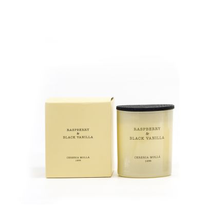 Premium candle Raspberry & Black Vanilla 230g