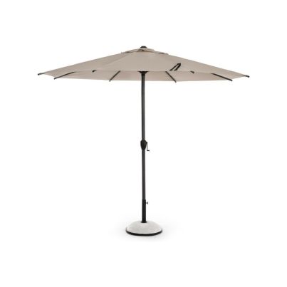 Garden parasol with aluminum pole RIO 300x237 cm. beige