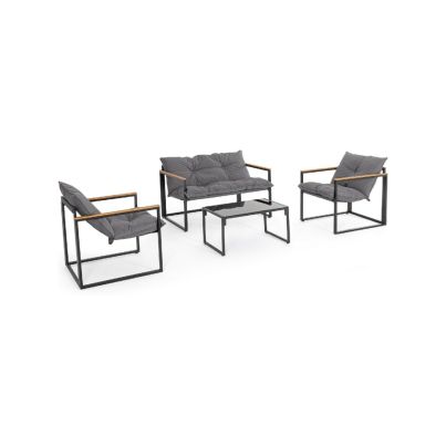 Garden furniture set ILDA anthracite