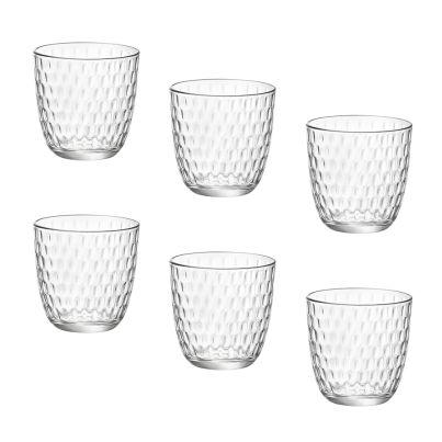 Water glasses SLOT 290ml 6pcs. clear