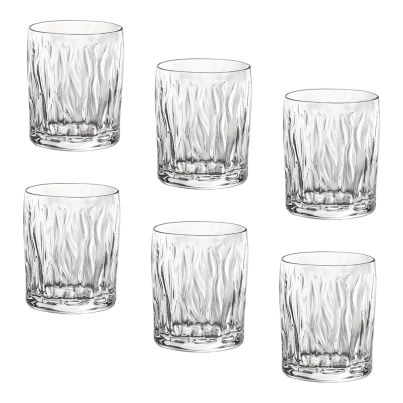 Water glasses WIND 300ml 6pcs. clear