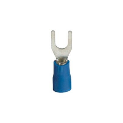 SVS 2-4 Insulated fork terminals/blue (100 pcs. per pack)