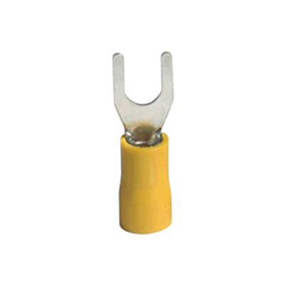 SVS 5.5-4 Insulated fork terminals/yellow (100 pcs. per pack)