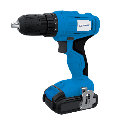 Cordless drill with battery and charger EL-CD53