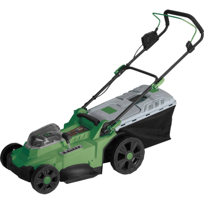 EL-107 cordless lawn mower 2x20V