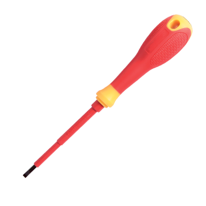 VDE insulated screwdriver- slotted 1000V 3.5X75mm