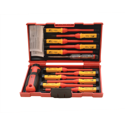 13pcs VDE Insulated screwdriver set CRV