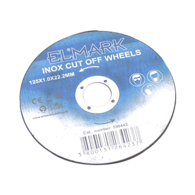 INOX CUT OFF WHEELS 125X22.2X1.0mm