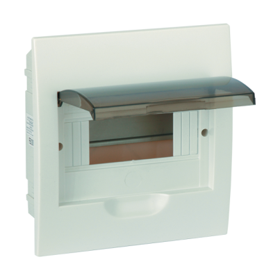 Plastic distribution box 4 way flush mounting