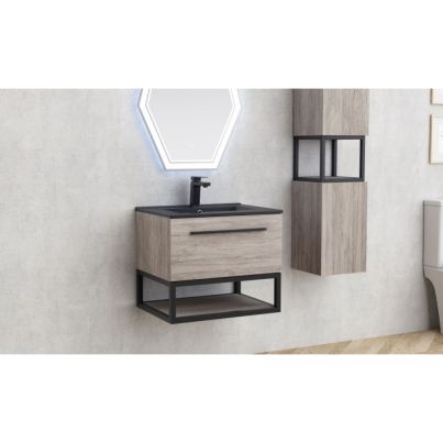 PVC BATHROOM CABINET KALITEA 6050-020+ RESIN BASIN 5955MB