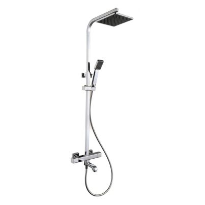 Thermostatic shower set MATILDA 6401C, Adjustable, Chrome