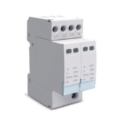 SPD-C4-385-20 SURGE ARRESTER 3+NPE IN 20KA 385V