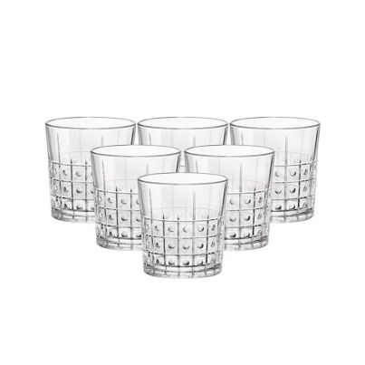 Water glasses BARTENDER ESTE 303ml 6pcs. clear