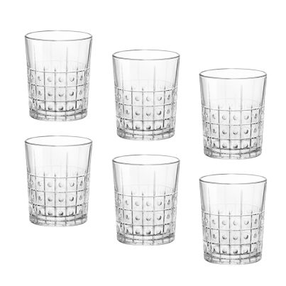 Glasses D.O.F BARTENDER ESTE 390ml 6pcs. clear
